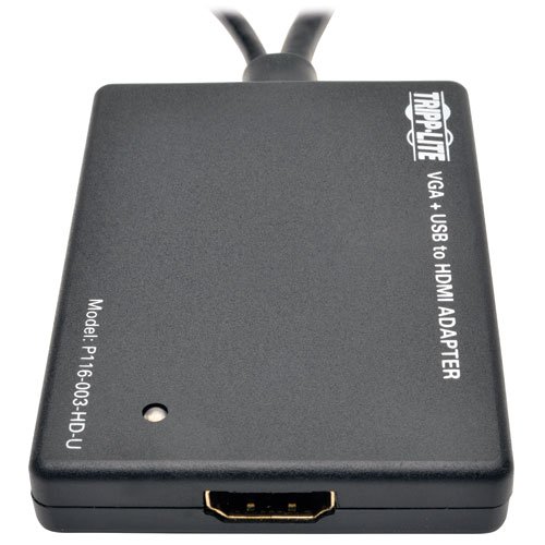 Tripp Lite HDMI to VGA +オーディオアダプタ、6で。/ p131???06?N